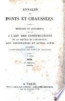 Annales des ponts et chaussées