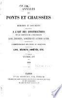 Annales des ponts et chaussées