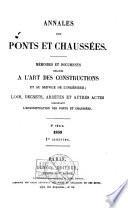Annales des ponts et chaussées