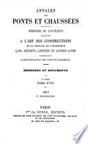 Annales des ponts et chaussées