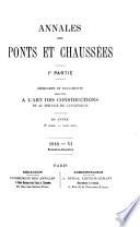 Annales des ponts et chaussées