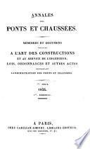 Annales des ponts et chaussées