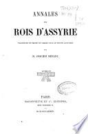 Annales des rois d'Assyrie