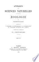 Annales des sciences naturelles