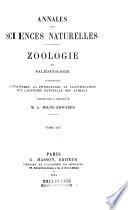 Annales des sciences naturelles