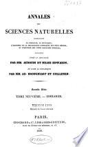 Annales des sciences naturelles