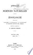 Annales des sciences naturelles