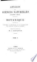 Annales des sciences naturelles
