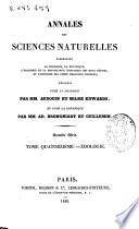 Annales des sciences naturelles