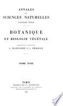 Annales des sciences naturelles