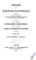 Annales des sciences naturelles