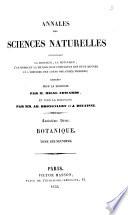 Annales des sciences naturelles