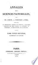 Annales des sciences naturelles