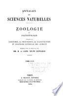 Annales des sciences naturelles