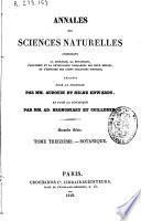 Annales des sciences naturelles