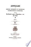 Annales des sciences physiques et naturelles, d'agriculture et d'industrie