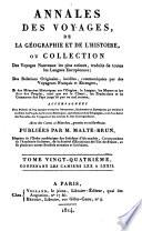 Annales des voyages, de la géographie, de l'histoire et de l'archéologie