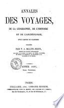 Annales des voyages, de la geographie, de l'histoire et de l'archeologie