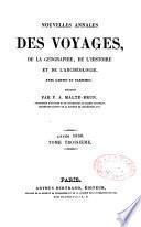 Annales des voyages, de la géographie, de l'histoire et de l'archéologie