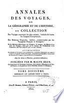 Annales des voyages, de la géographie, de l'histoire et de l'archéologie