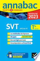 Annales du bac Annabac 2023 SVT Tle générale (spécialité)