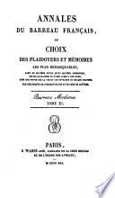 Annales du barreau français