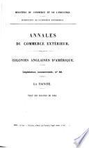 Annales du commerce extérieur ...