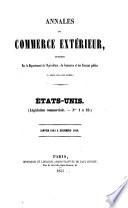 Annales du commerce extérieur