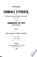 Annales du commerce extérieur ...