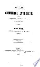 Annales du commerce extérieur