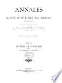 Annales du Musée d'histoire naturelle de Marseille