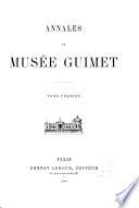 Annales du Musée Guimet