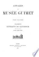 Annales du Musée Guimet