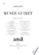 Annales du musée Guimet