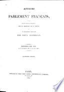 Annales du parlement français