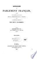 Annales du parlement français