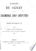 Annales du Sénat et de la Chambre des Députés, 1876-1880