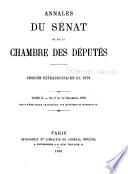 Annales du Sénat et de la Chambre des députés