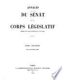 Annales du Sénat et du Corps législatif