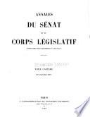 Annales du Sénat et du Corps législatif