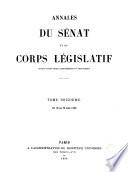 Annales du Sénat et du Corps législatif