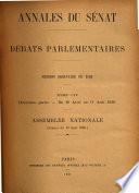 Annales du Sénat