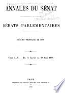 Annales du Sénat