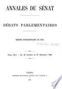 Annales du Sénat