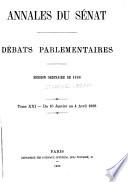 Annales du Sénat