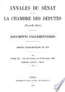 Annales du Sénat