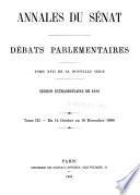 Annales du Sénat