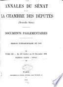 Annales du Sénat