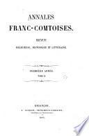 Annales Franc-Comtoises