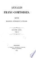 Annales Franc-Comtoises